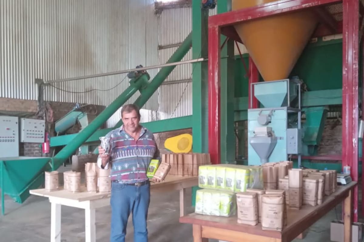 Carlos Biechteler, presidente de la Cooperativa El Colono