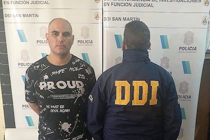 Carlos Cassalz, detenido cuando se disponía a votar en un colegio de Villa Ballester. Está acusado del femicidio de Araceli Fulles