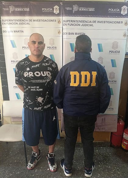 Carlos Cassalz, detenido cuando se disponía a votar en un colegio de Villa Ballester. Fue condenado por el femicidio de Araceli Fulles