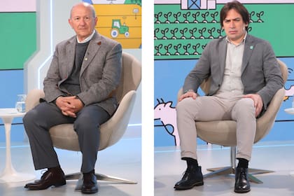 Carlos Castagnani (CRA) y Lucas Magnano (Coninagro)