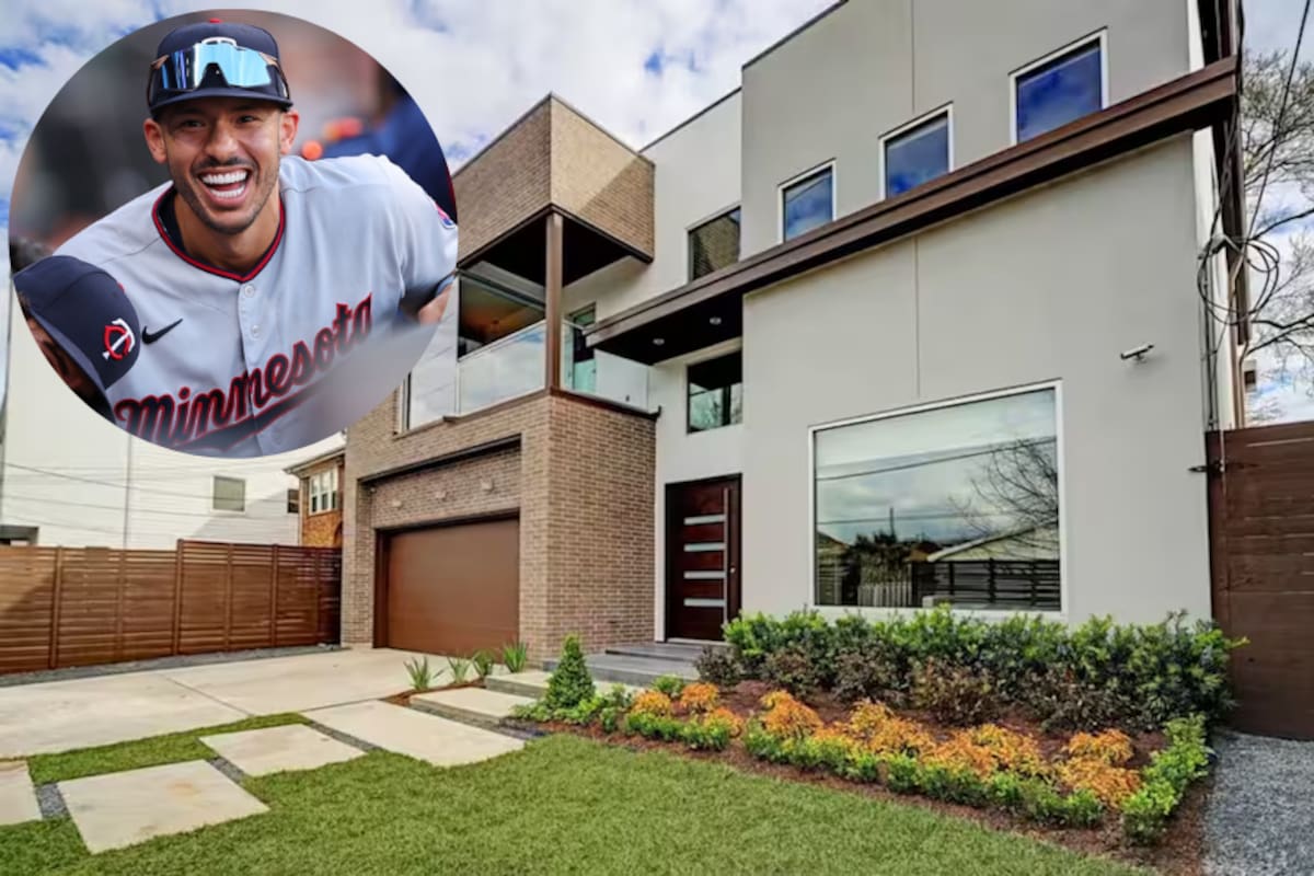 Carlos Correa puso en venta su residencia de Montrose en 2022, en medio de su salida de los Astros y mientras negociaba su futuro en la agencia libre