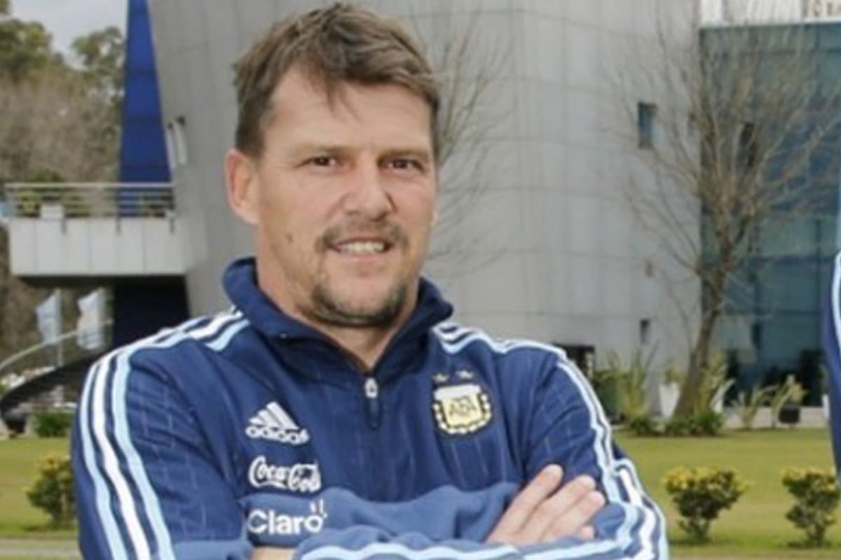 Carlos Desio, responsable de la Sub 19