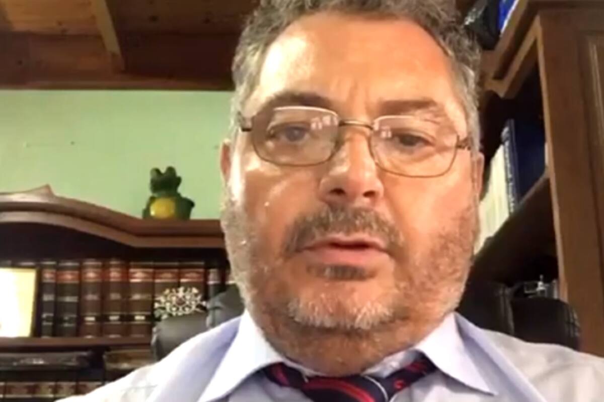 Carlos Dieguez, abogado defensor del presunto asesino de Tomás Tello (18)