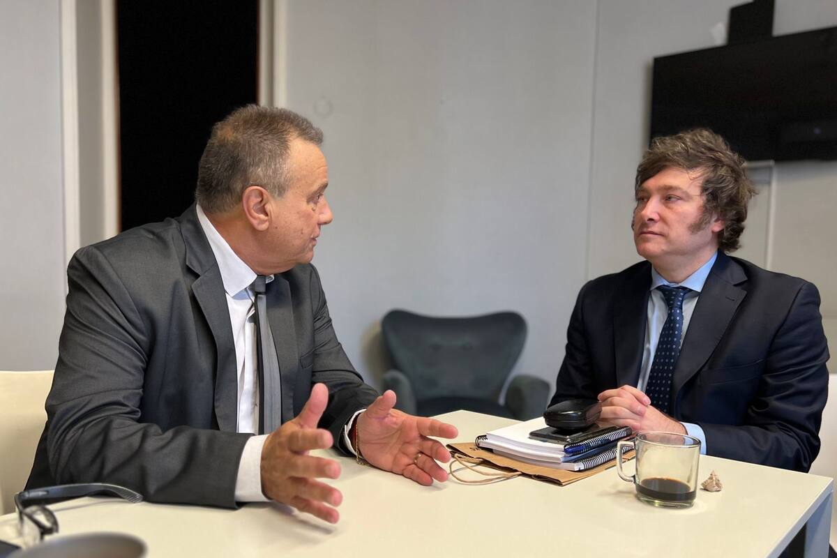 Carlos Eguia y Javier Milei