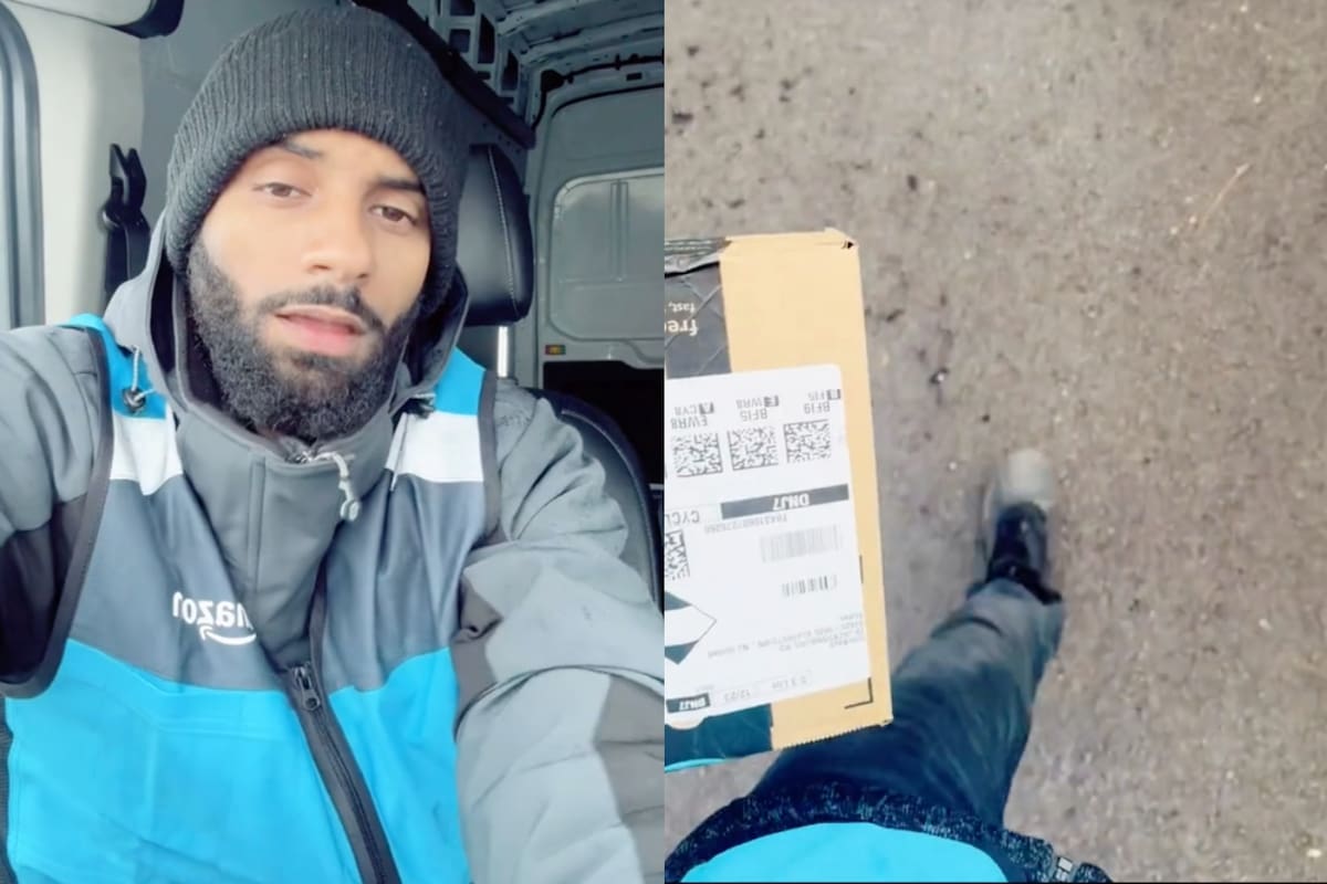 Carlos, el tik toker que cuenta cómo trabajar de repartidor