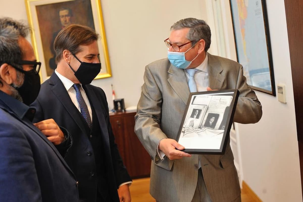 Carlos Enciso es el embajador de Uruguay en la Argentina designado por el presidente Luis Lacalle Pou