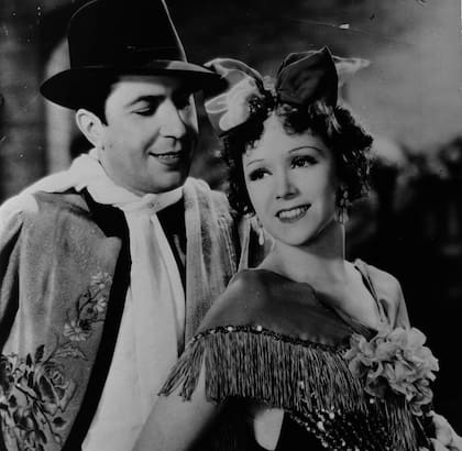 Carlos Gardel y Rosita Moreno, protagonistas de El día que me quieras