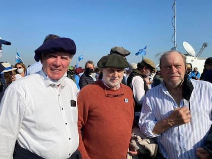 Carlos Garetto, Mario Llambías y Hugo Luis Biolcati