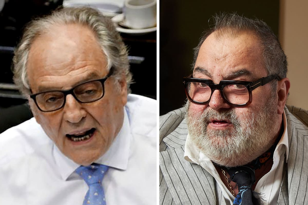 Carlos Heller y Jorge Lanata
