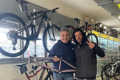 Carlos Karabitian y José “Maligno” Torres. Gentileza Karabitian