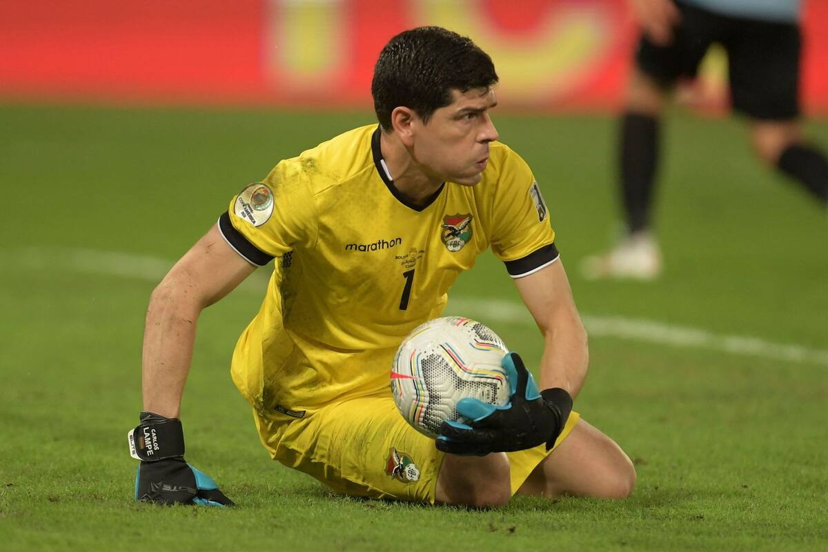 Carlos Lampe, el pasado 24 de junio durante la victoria de Uruguay ante Bolivia (2-0) en la Copa América.