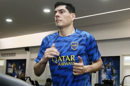 Carlos Lampe ya se entrena con Boca, listo para jugar