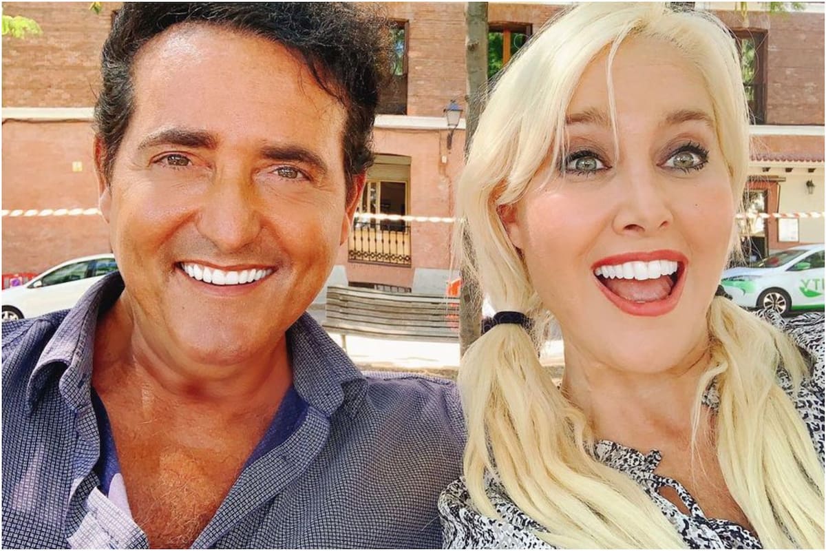 Carlos Marín y su ex Geraldine Larrosa, también conocida como Innocence