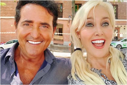 Carlos Marín y su ex Geraldine Larrosa, también conocida como Innocence