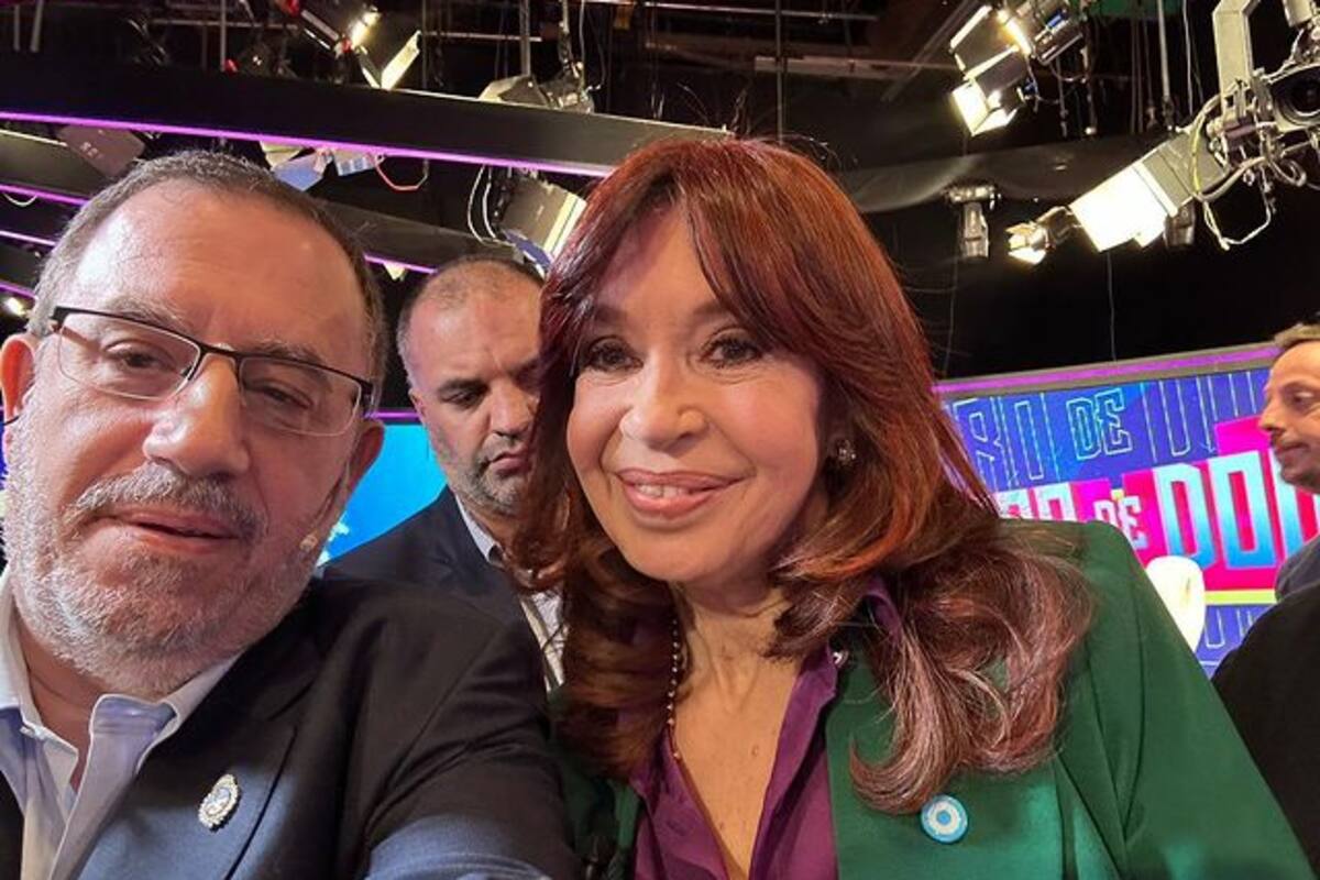 Carlos Maslatón junto a Cristina Kirchner