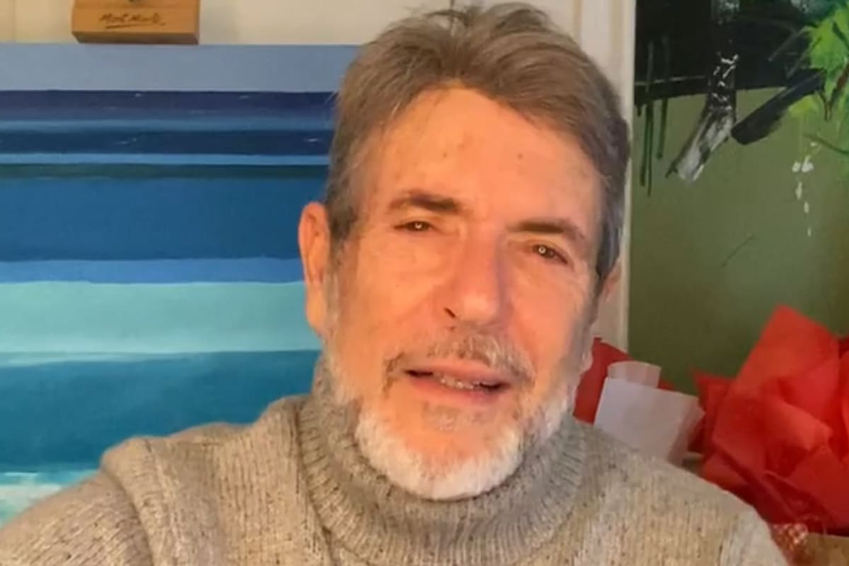 Carlos Mata, durante la pandemia, en su departamento de Miami donde comparte la vida con Maigualida Torres, su esposa