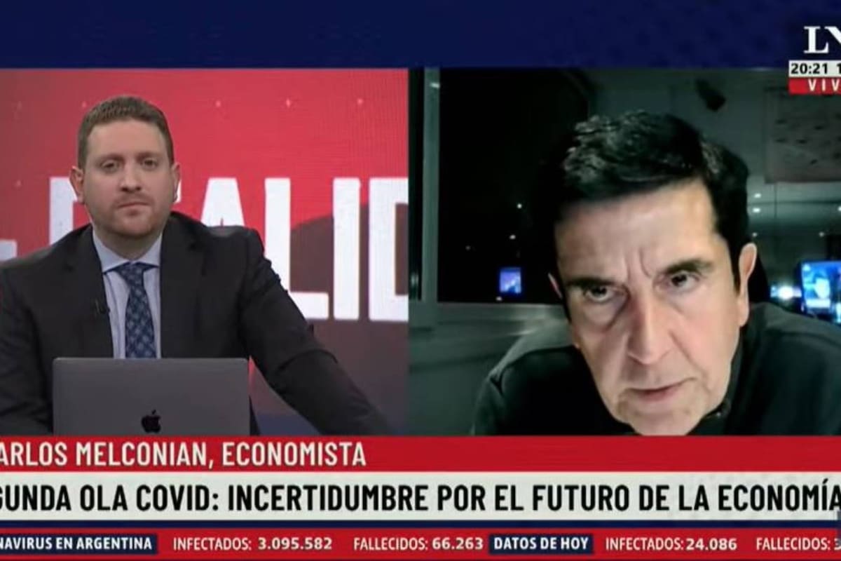 Carlos Melconian dialogó con Jonatan Viale y su equipo en +Realidad