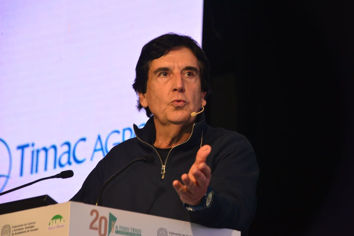 Carlos Melconian, en el congreso A Todo Trigo, en Mar del Plata