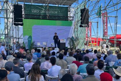 Carlos Melconian, en Expoagro 2024