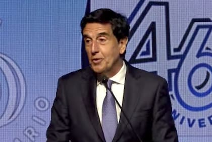 Carlos Melconian, en la Fundación Mediterránea, con Patricia Bullrich