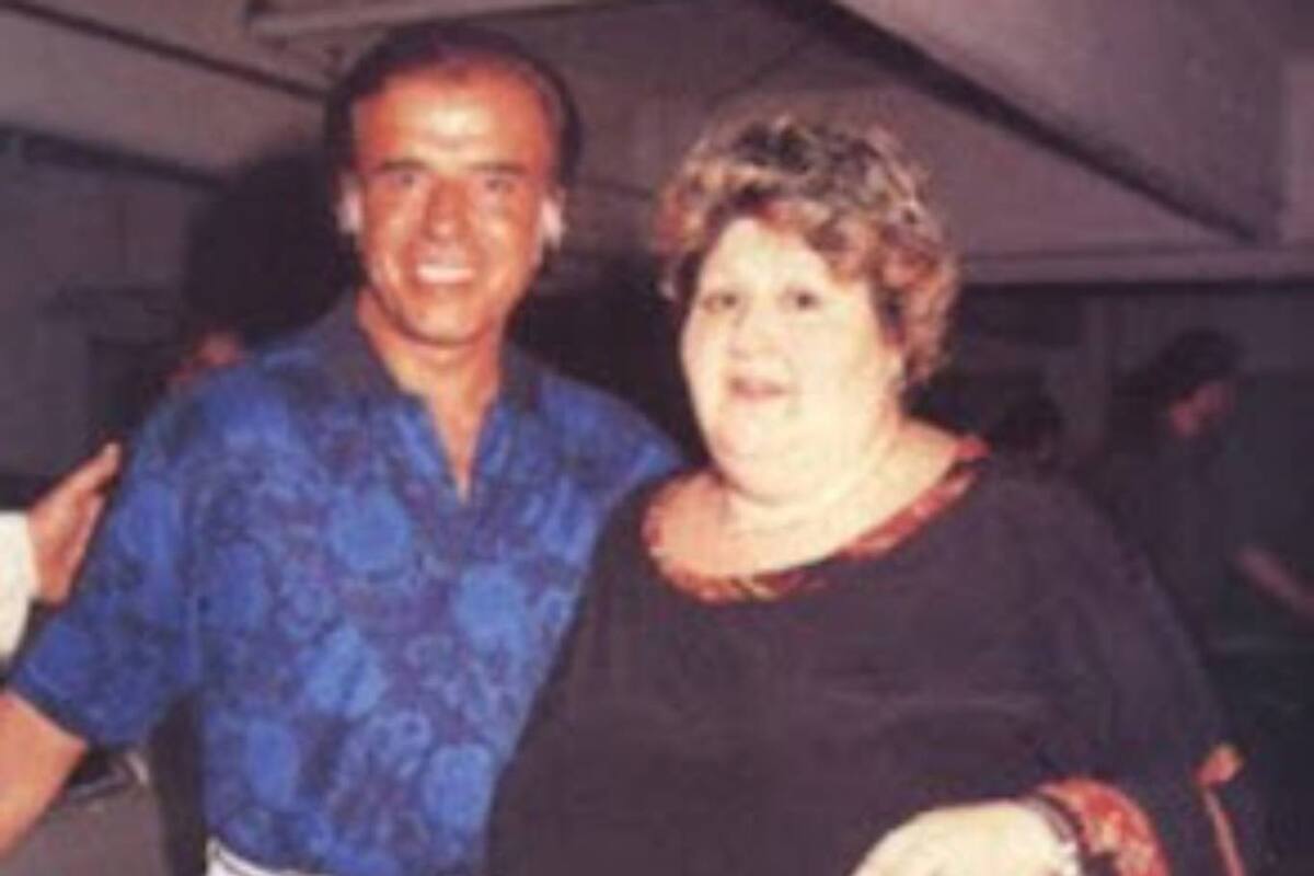 Carlos Menem y Blanca Curi; se cree que la mentalista fue una de las brujas que consultaba el que fuera presidente de la República entre 1989 y 1999