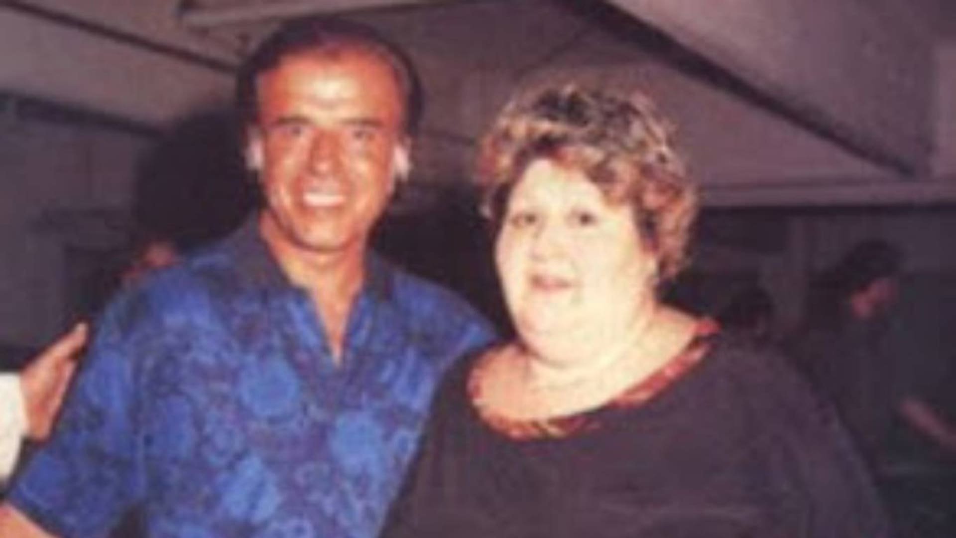 Carlos Menem y Blanca Curi; se cree que la mentalista fue una de las brujas que consultaba el que fuera presidente de la República entre 1989 y 1999