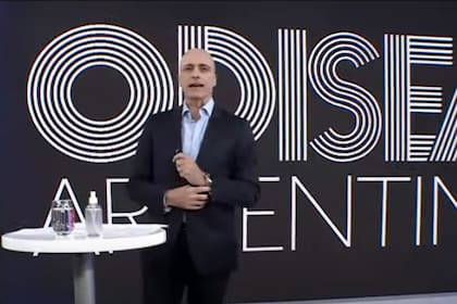 Carlos Pagni, en el programa Odisea Argentina