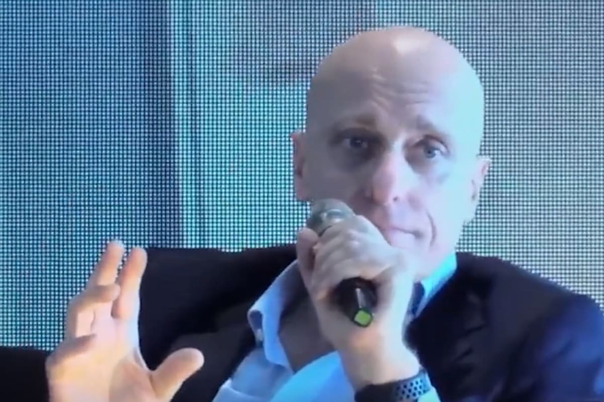 Carlos Pagni en una conferencia