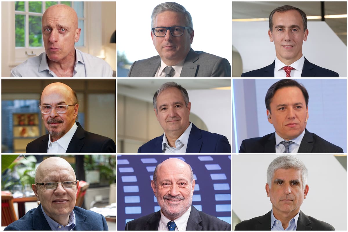 Carlos Pagni, Jorge Liotti, Hugo Alconada Mon, Joaquín Morales Solá, Diego Cabot, José Del Rio, Jorge Fernández Díaz, Alfredo Leuco y Martín Rodríguez Yebra