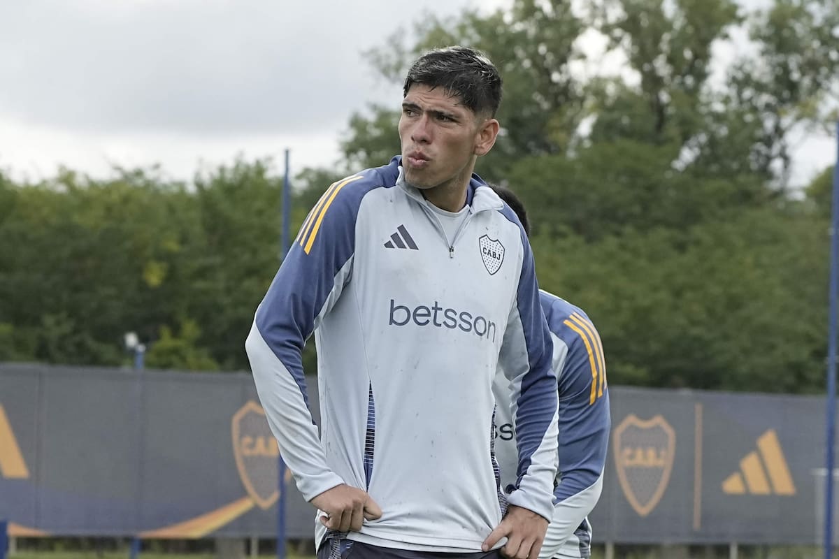 Carlos Palacios sería suplente ante Newell's, como castigo deportivo por ausentarse a un entrenamiento de Boca