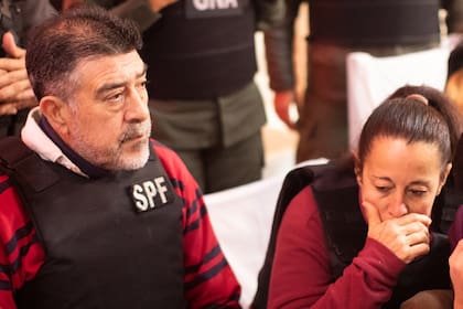 Carlos Pérez y María Victoria Caillava, dos de los acusados por la desaparición de Loan