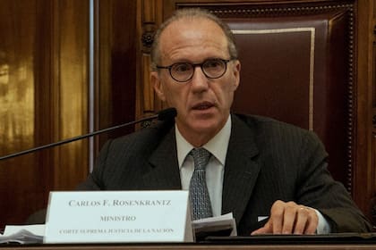 Carlos Rosenkrantz, el nuevo presidente de la Corte