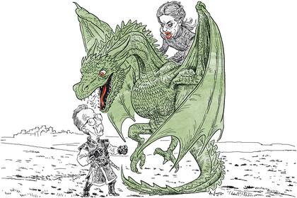 Carlos Rosenktantz y Cristina Kirchner