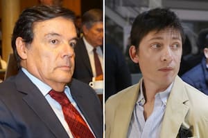 Carlos Rovira, líder político de Misiones, y Santiago Caputo, asesor presidencial clave
