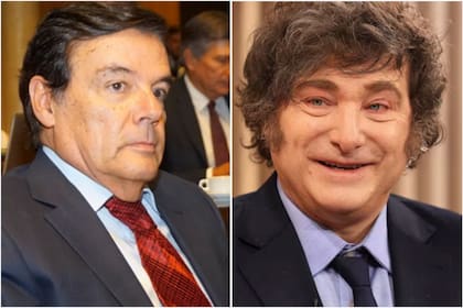 Carlos Rovira y Javier Milei