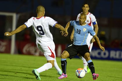 Carlos Sánchez se vistió de Celeste