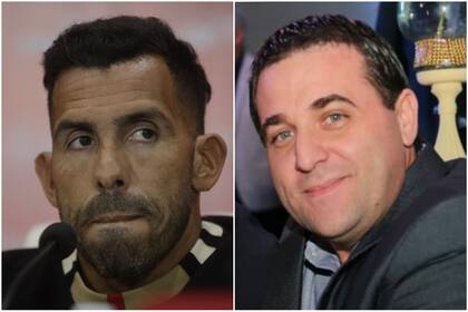 Con Carlos Tevez, otro de los protagonistas que tuvo un cruce con Pablo Toviggino, mientras era DT de Independiente