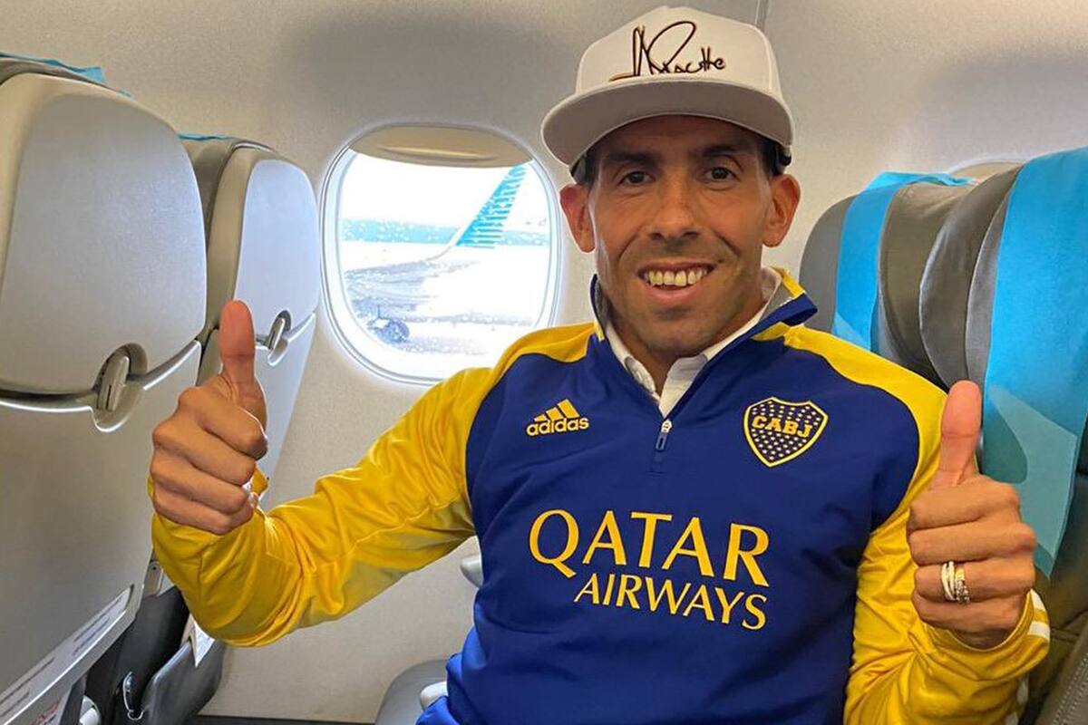 Carlos Tevez desmintió los rumores de su retiro a fin de año