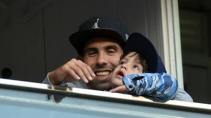 Carlos Tevez en la Bombonera