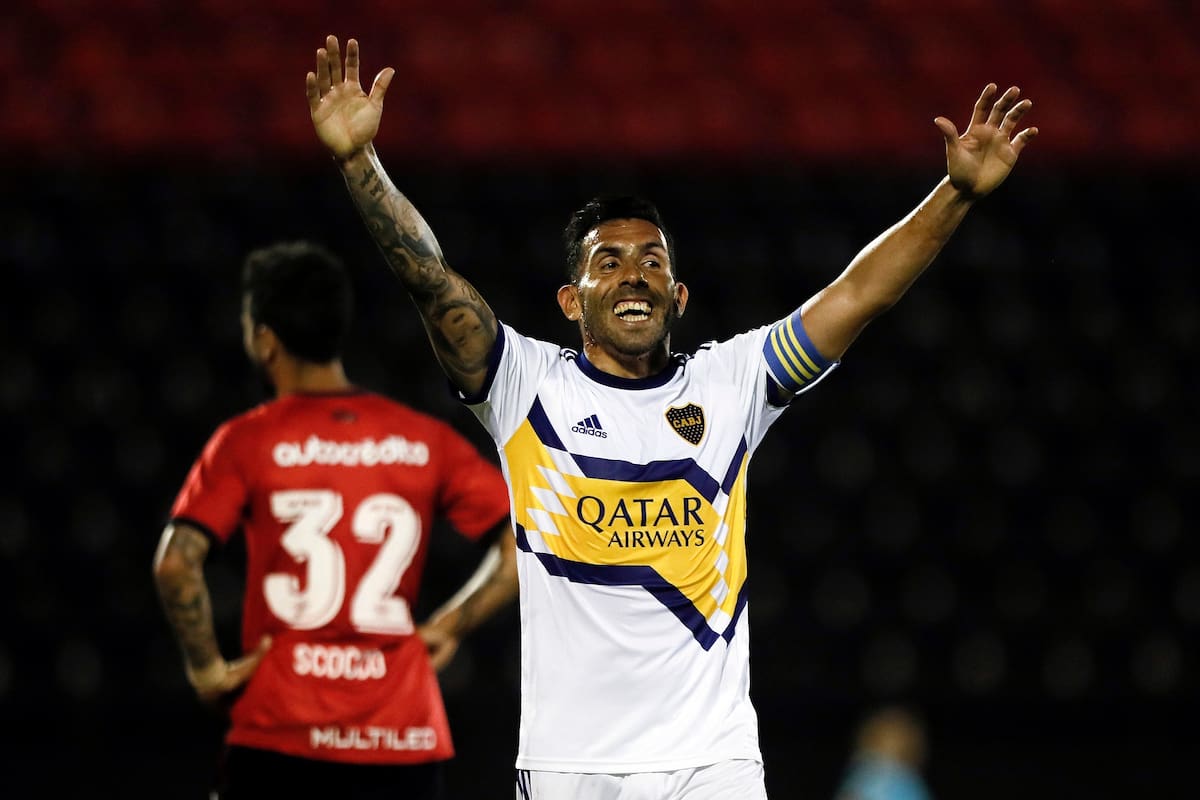 Carlos Tévez frente a Newells Old Boys