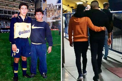 Carlos Tevez, Juan Roman Riquelme