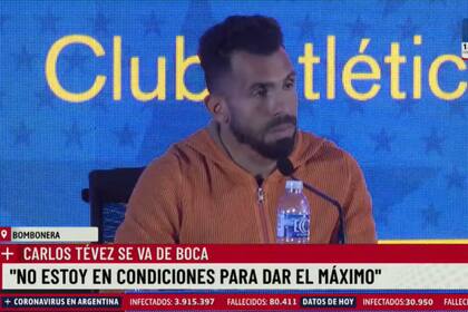 Carlos Tevez omitió una pregunta sobre Román Riquelme