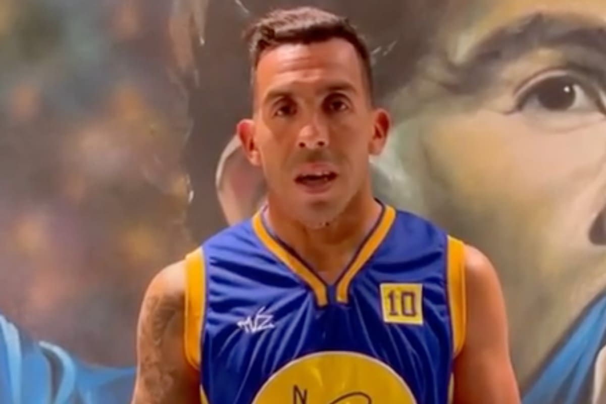 Carlos Tévez saludó al hijo de Verónica Ojeda y Diego Maradona en el día de su cumpleaños