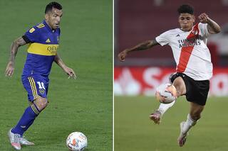 Boca-River. Para grandes y chicos: de Tevez a Medina y de Enzo Pérez a Carrascal