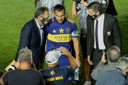 Carlos Tevez y la complicidad con Miguel Angel Russo