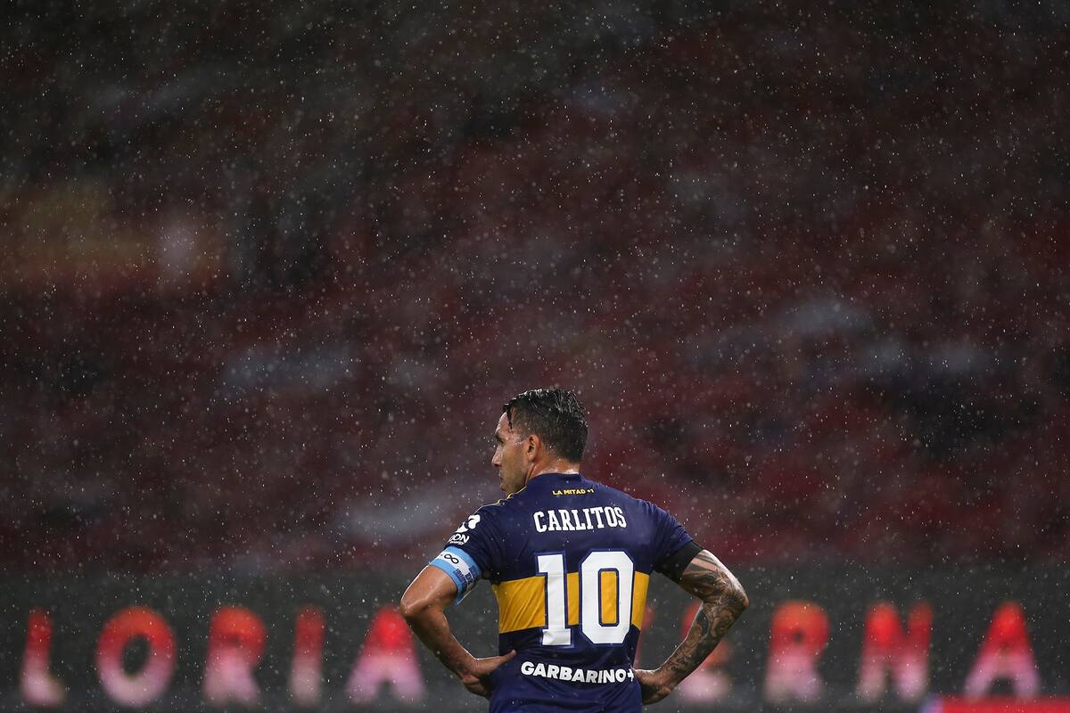 Carlos Tevez y una noche de lluvia en el Beira-Rio.
