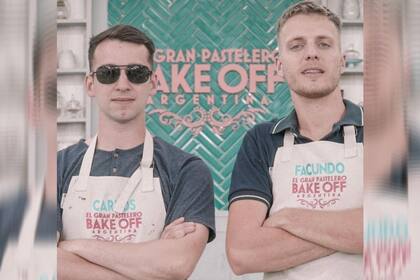 Carlos y Facundo son los finalistas de la tercera temporada de Bake Off Argentina