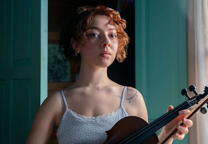 Carmela Rivero, en el papel de Martina en la serie de Netflix