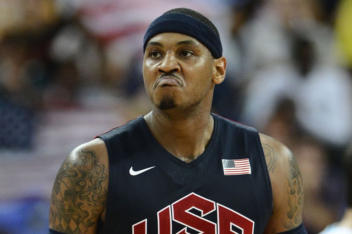 Carmelo Anthony, un tricampeón olímpico que cambió de franquicia cuatro veces en los últimos siete meses