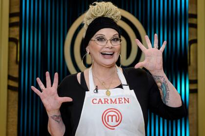Carmen Barbieri agradeció el recibimiento que le dieron sus compañeros y el jurado de MasterChef
